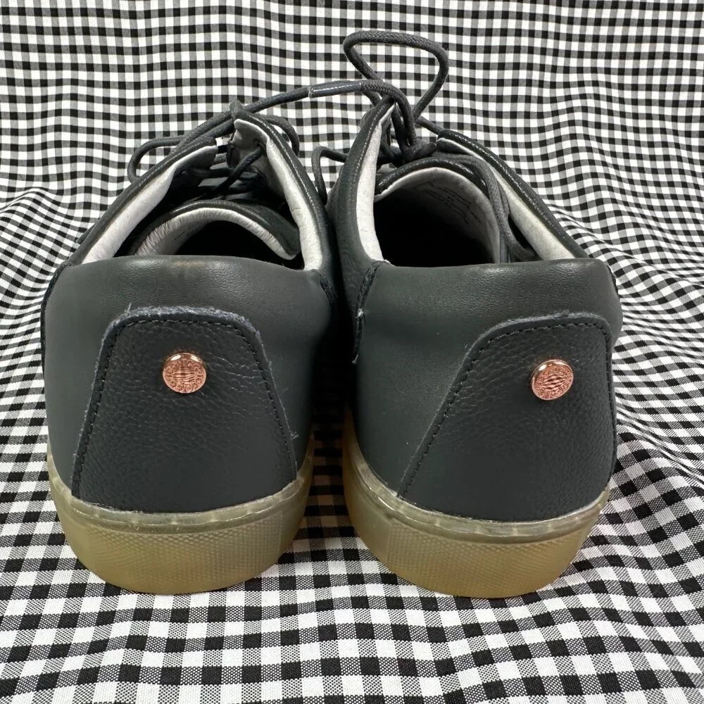TCG Cooper Sneaker Grey Leather Lace Up Men's Size EU 43 / US 10
